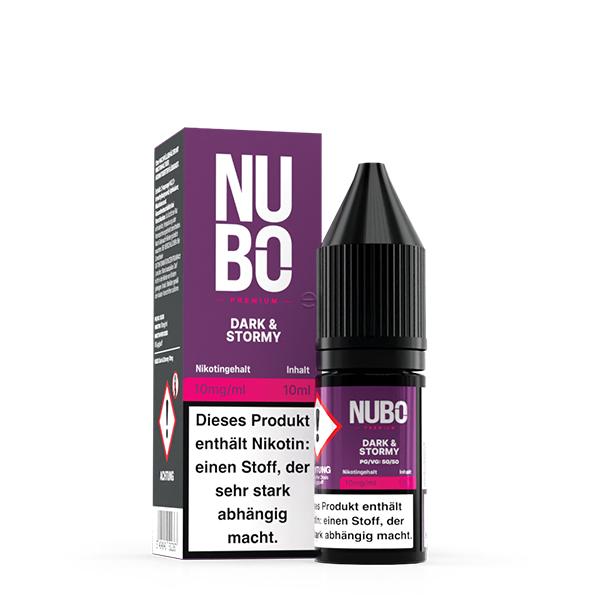 NUBO Dark and Stormy Nikotinsalz Liquid 10 ml