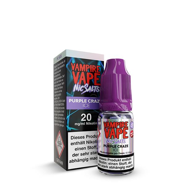 VAMPIRE VAPE Purple Craze Ice Nikotinsalz Liquid 10 ml