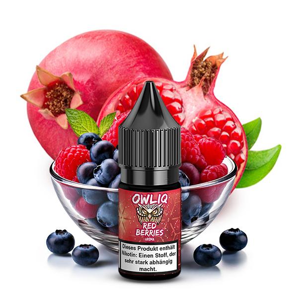 OWLIQ Red Berries Nikotinsalz Liquid 10 ml