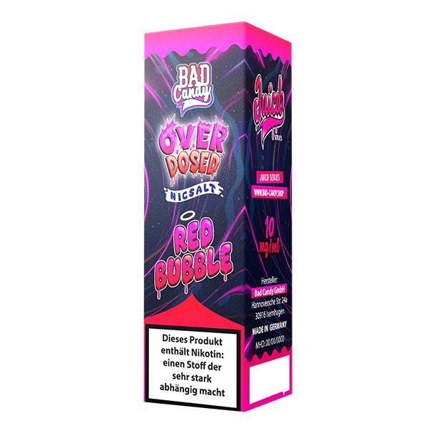 BAD CANDY JUICD SERIES Red Bubble Nikotinsalz Liquid 10 ml