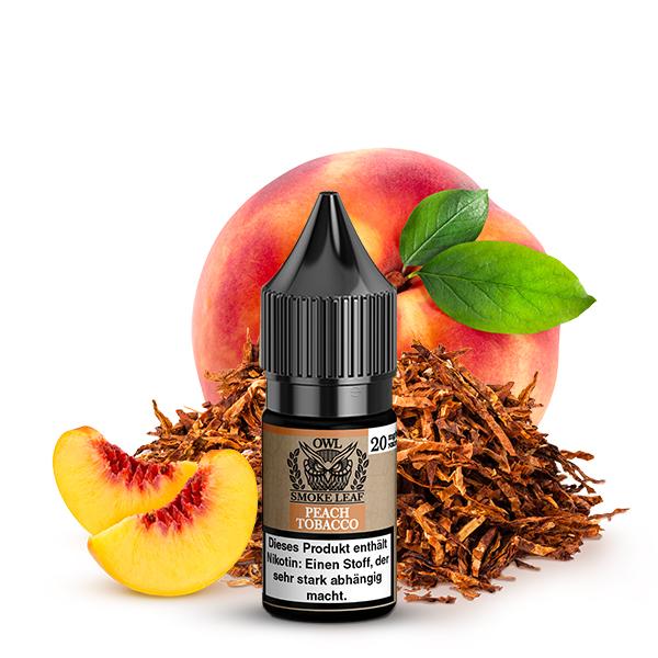 OWL SMOKE LEAF Peach Tobacco Nikotinsalz Liquid 10 ml