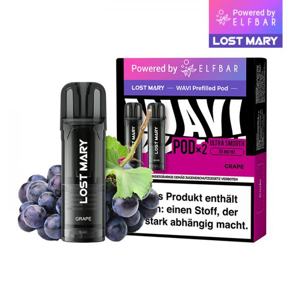 2x Lost Mary Wavi Pod - Grape