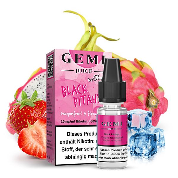 GEMI JUICE by Kapka's Flava Black Pitahya Nikotinsalz Liquid 10ml