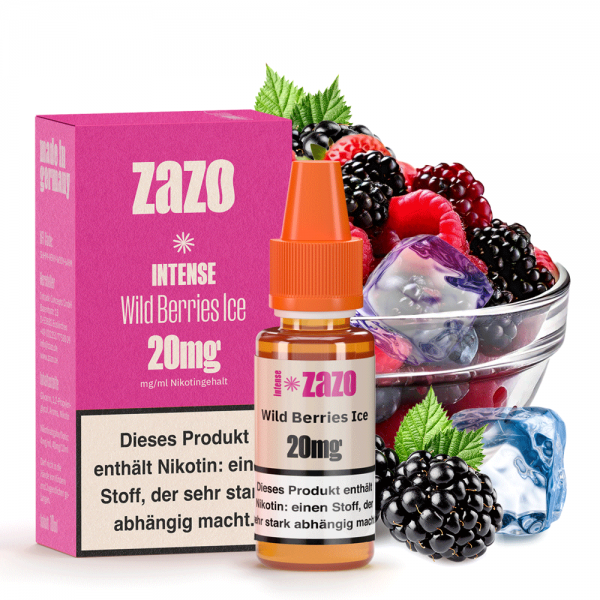 ZAZO INTENSE Wild Berries Ice Nikotinsalz Liquid