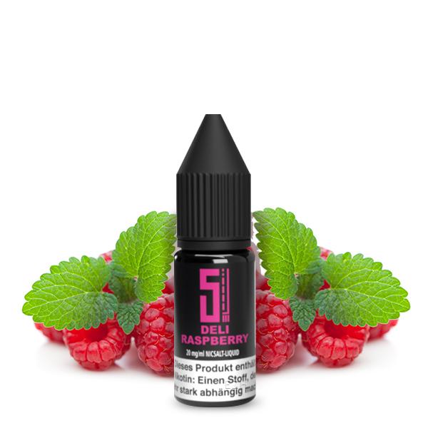 5 EL Deli Raspberry Nikotinsalz Liquid 10 ml