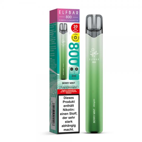 Elfbar 800 Einweg E-Zigarette - Berry Mint