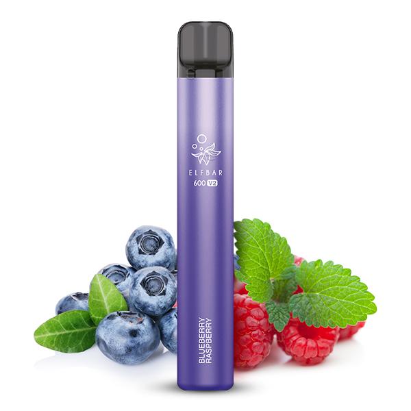 Elfbar 600 V2 CP Einweg E-Zigarette - Blueberry Raspberry