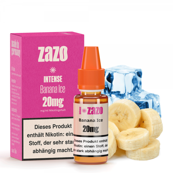 ZAZO INTENSE Banana Ice Nikotinsalz Liquid