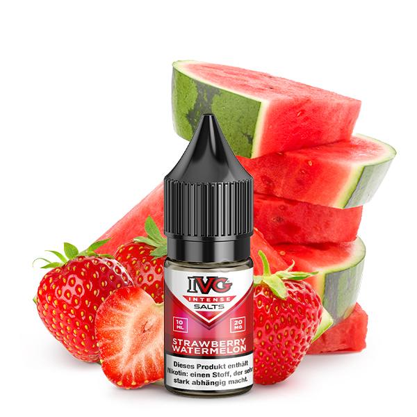 IVG INTENSE Strawberry Watermelon Nikotinsalz Liquid 10 ml