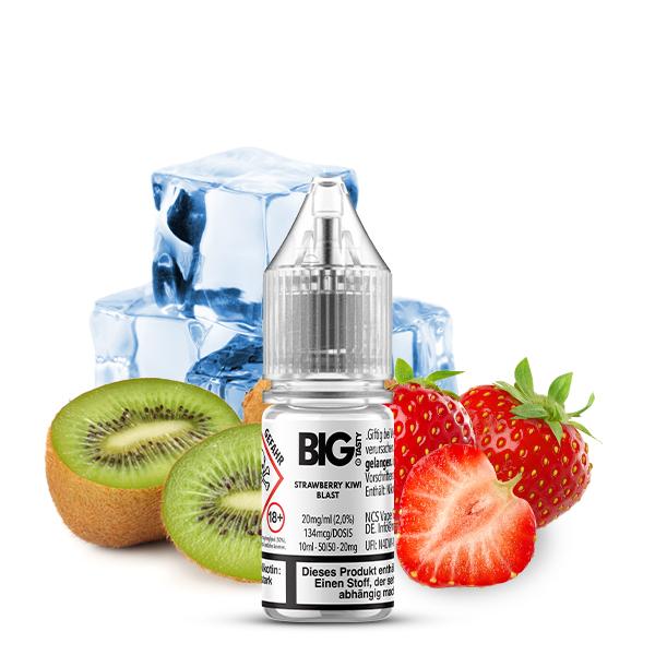 BIG TASTY Strawberry Kiwi Blast Nikotinsalz Liquid 10 ml