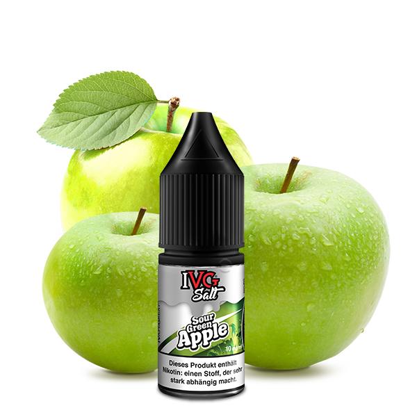 IVG Sour Green Apple Nikotinsalz Liquid 10 ml