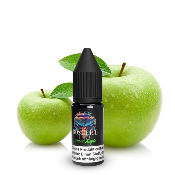 BOSSJUICE Green Apple Nikotinsalz Liquid 10 ml