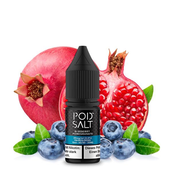 POD SALT FUSION Blueberry Pomegranate Nikotinsalz Liquid 10 ml