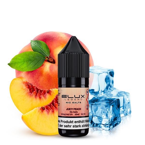 ELUX Juicy Peach Nikotinsalz Liquid 10 ml