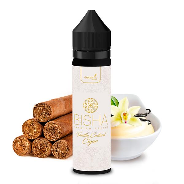OMERTA LIQUIDS BISHA Vanilla Custard Cigar Aroma 10ml