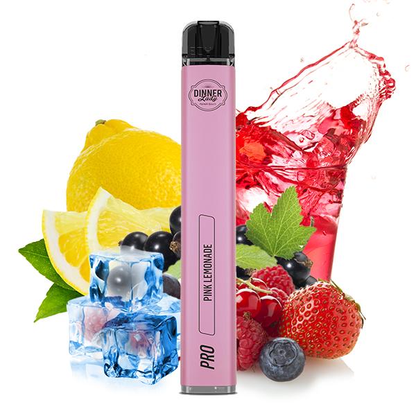 Dinner Lady Vape Pen Pro Einweg E-Zigarette - Pink Lemonade (VE = 10Stk)