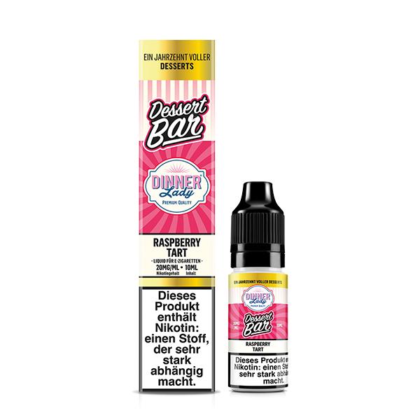 DINNER LADY Raspberry Tart Nikotinsalz Liquid 10 ml