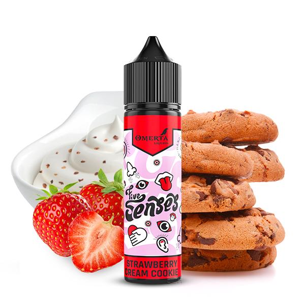 5-SENSES by Omerta Liquids Strawberry Cream Cookies Aroma 15ml