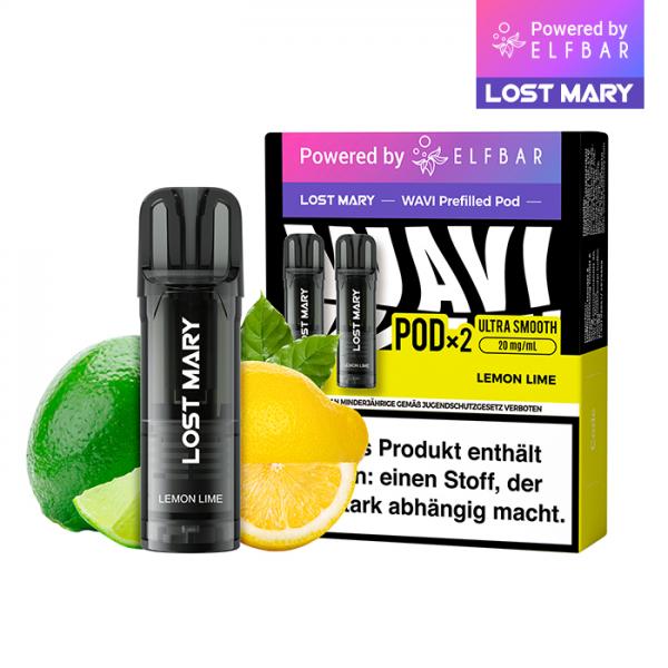 2x Lost Mary Wavi Pod - Lemon Lime